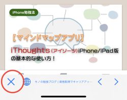 iPhone、iPad、iThoughts、使い方26